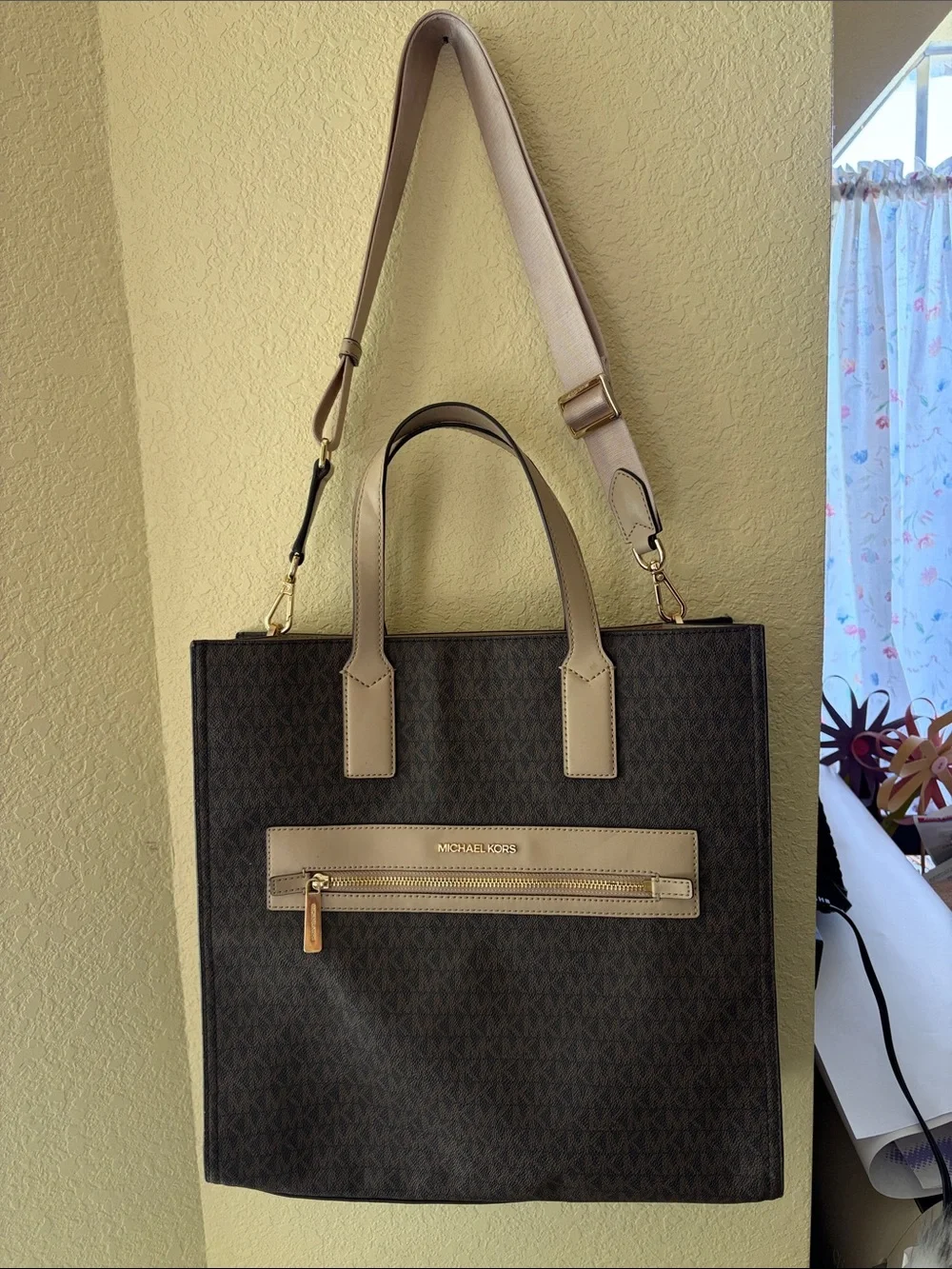 Michael Kors Brown Monogram Tote or shoulder bag